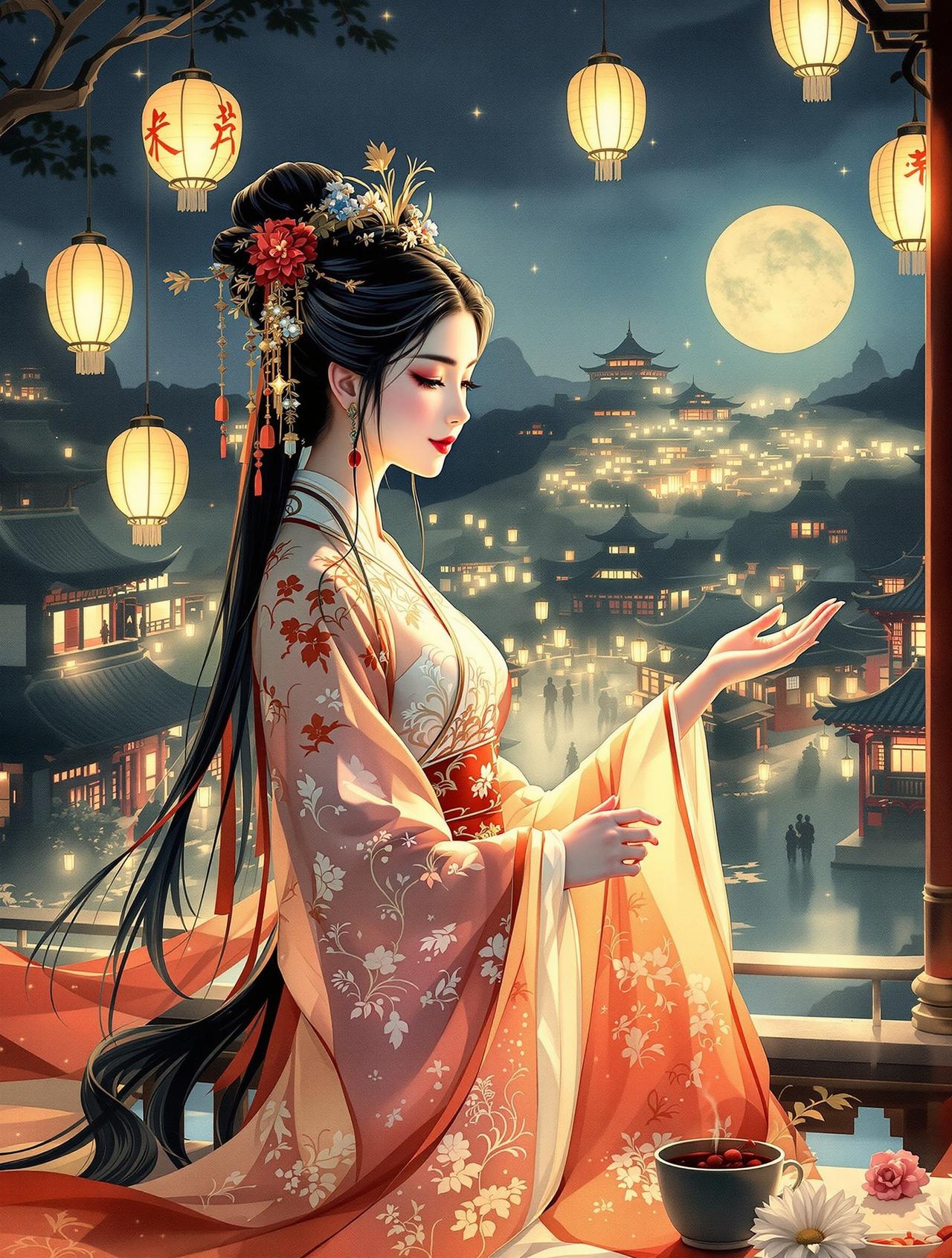 长安幻夜 - 36漫画古风玄幻漫画封面