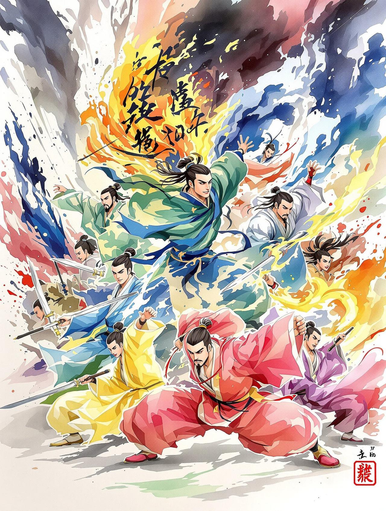 画江湖 - 36漫画古风玄幻漫画封面